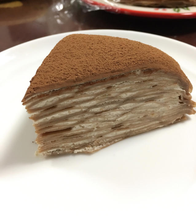 焦糖摩卡香蕉千层蛋糕