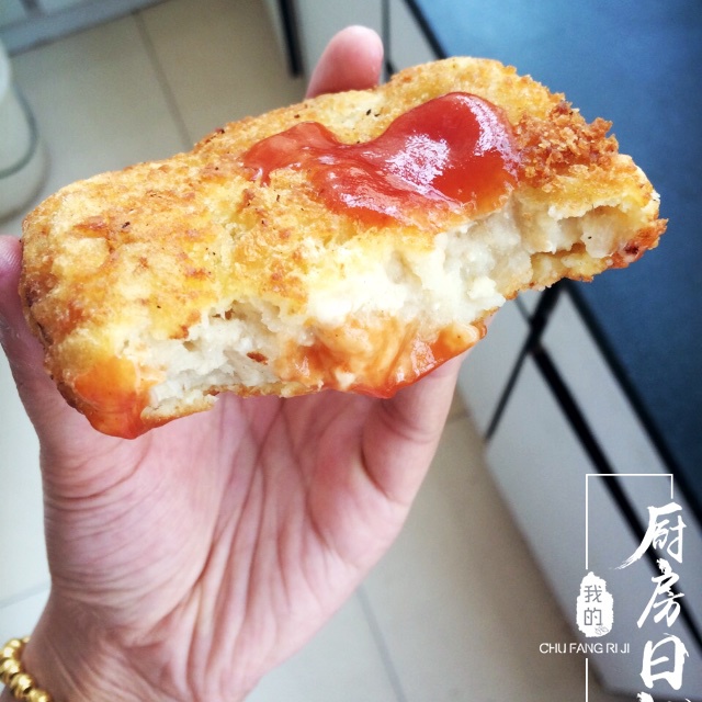 日式料理—鸡胸肉可乐饼