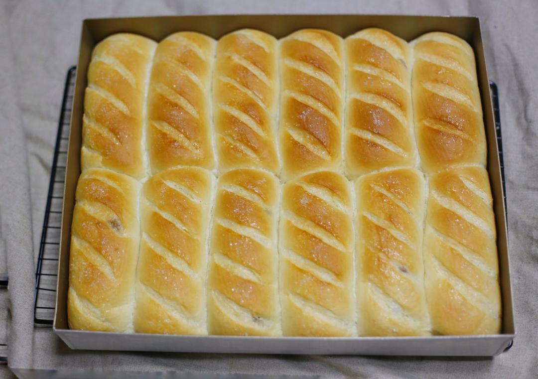 黄油砂糖排排包