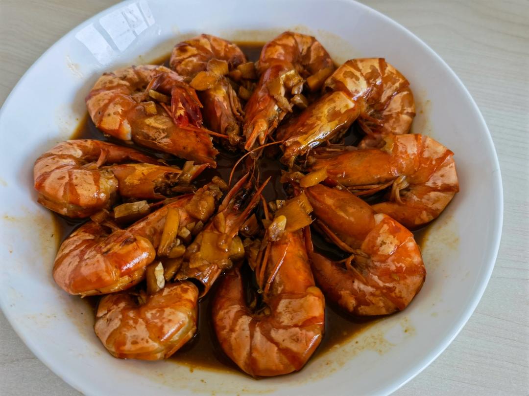 干烧大虾（黑虎虾）
