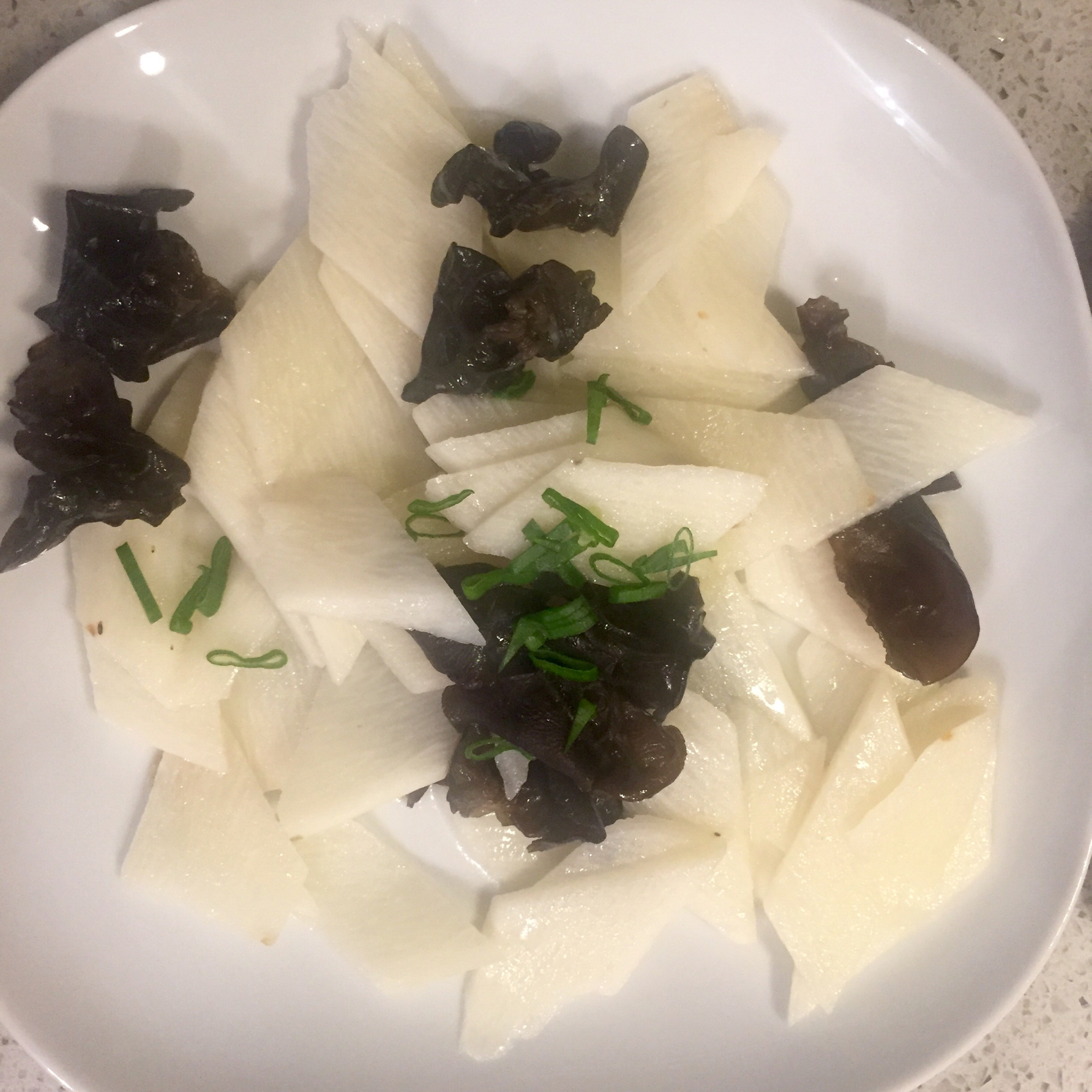 清炒山药木耳