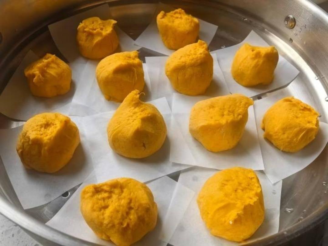 金灿灿的胡萝卜开花馒头💯自然爆口不藏私教程