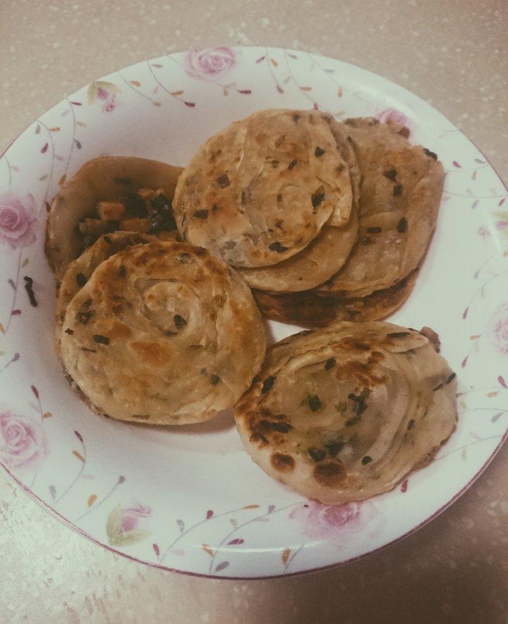 不用和面的葱油饼