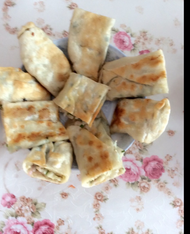 香煎豆腐卷