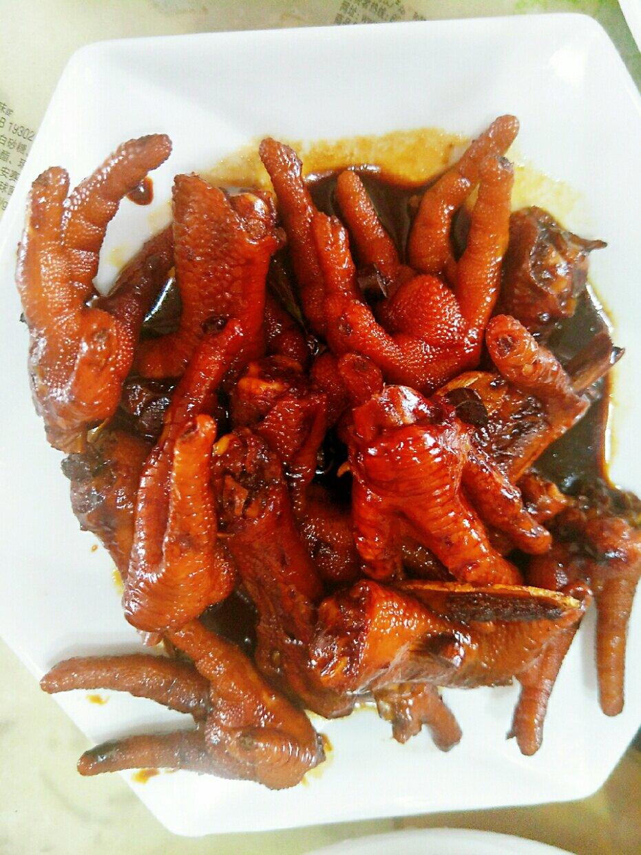 秘制红烧鸡爪