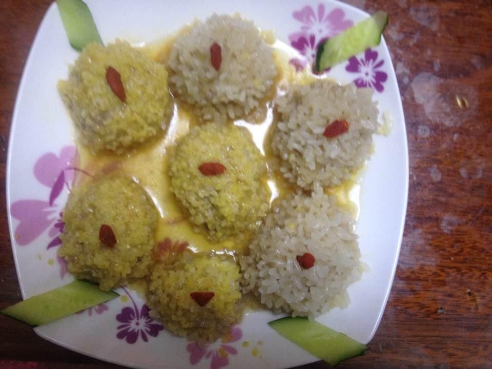 年夜饭必备的珍珠丸子