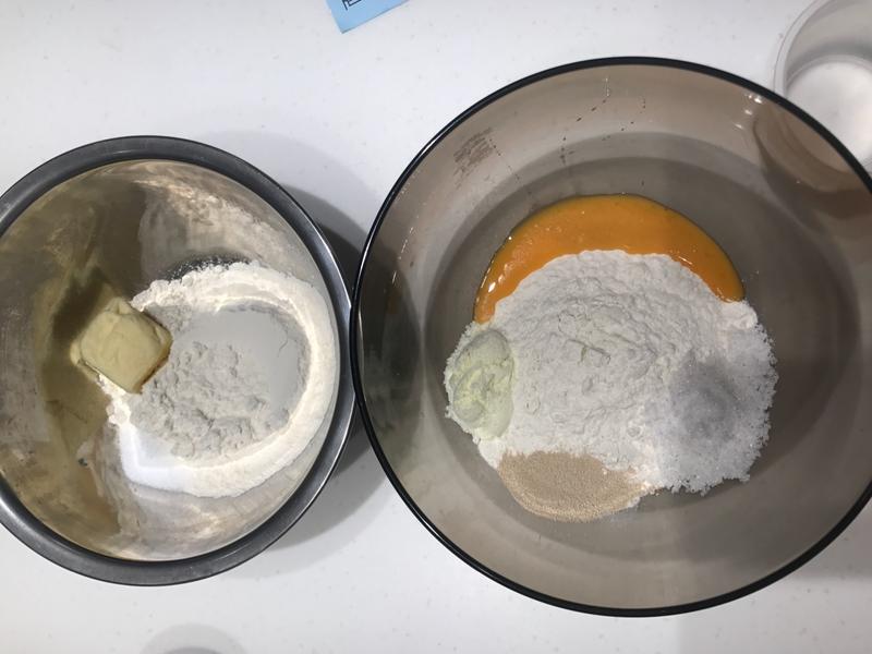 纯奶手撕吐司的做法 步骤1