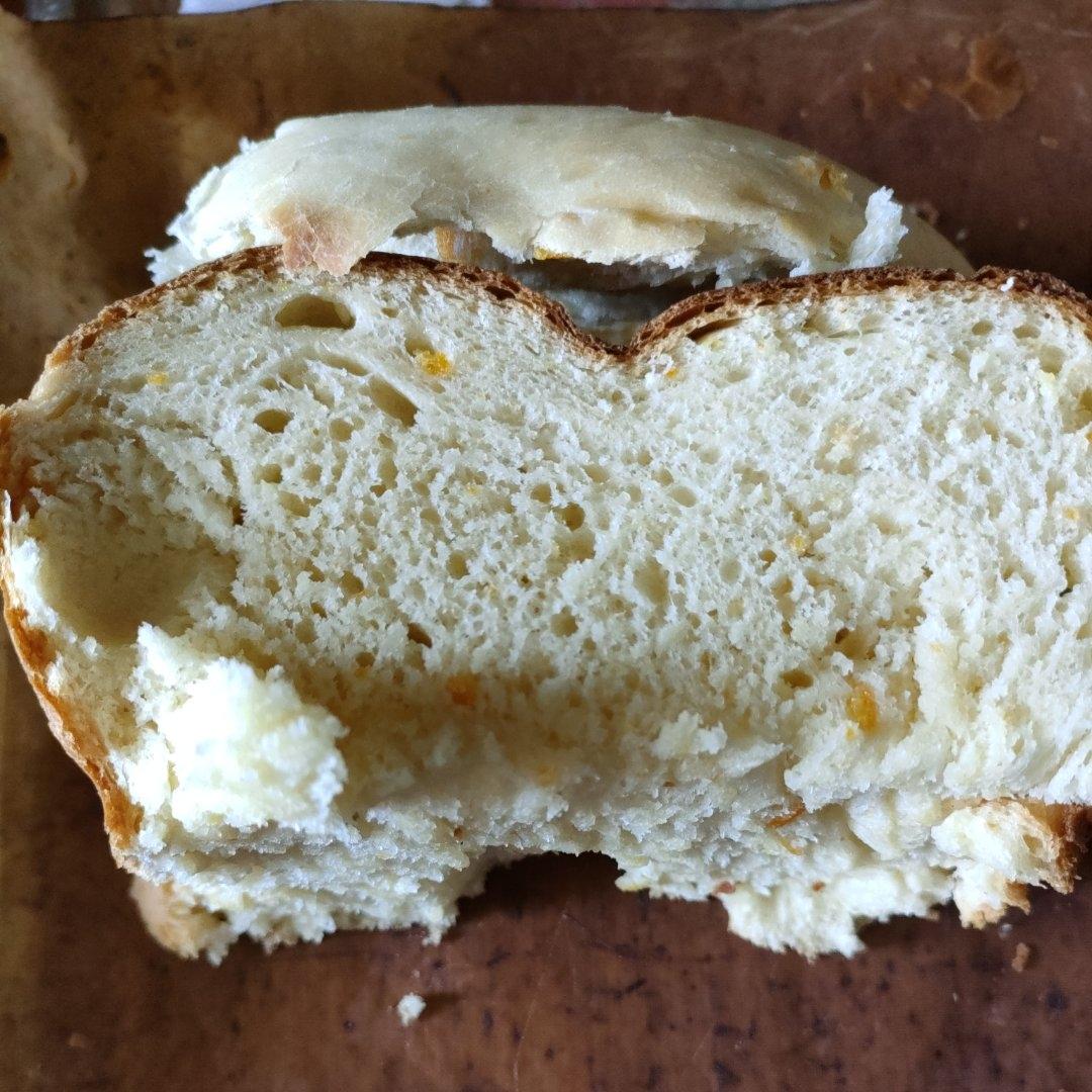 麻烦也值得的酸奶橙皮丁吐司（450克模具）