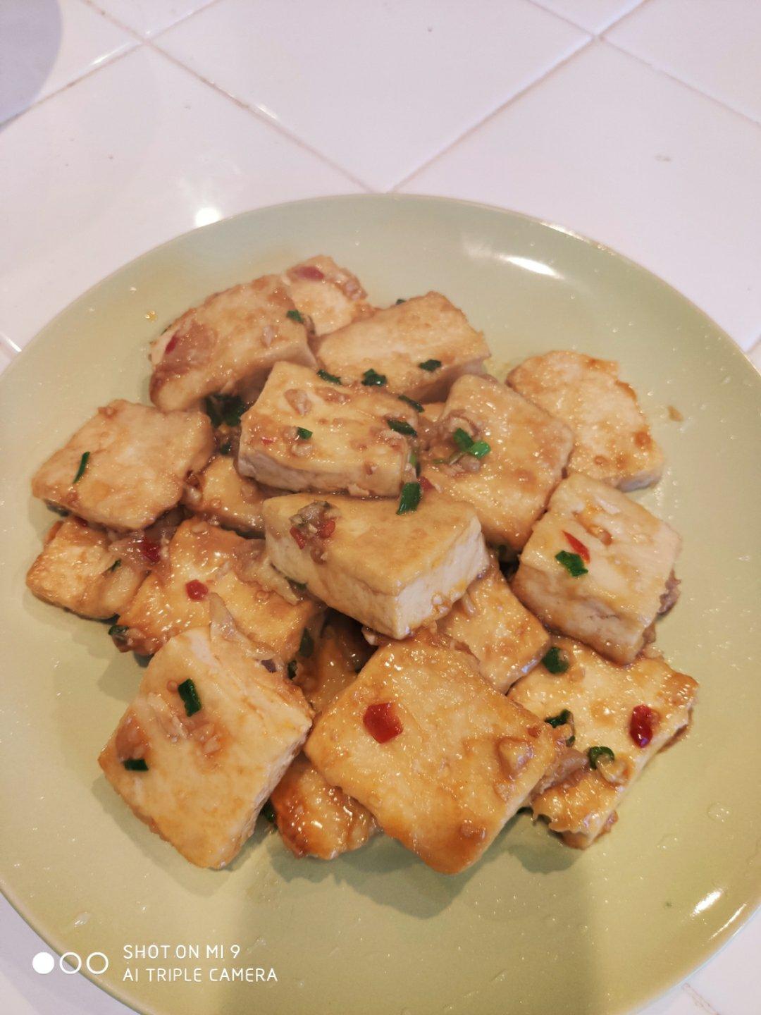 无敌好吃的香煎豆腐