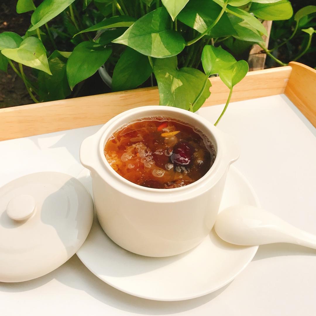 【沐沐酱下厨札记】雪莲子桃花泪