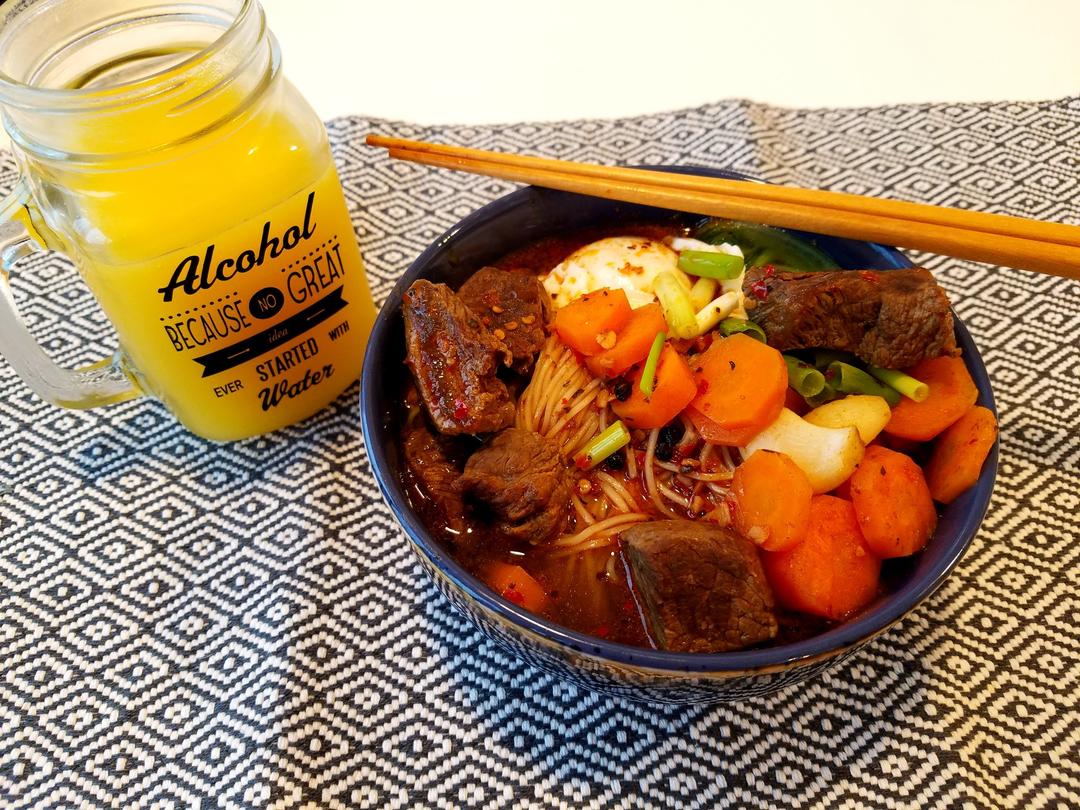 【红烧牛肉面】