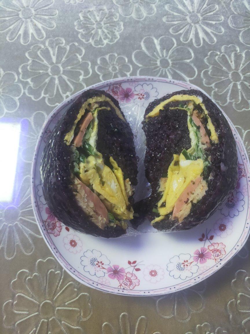 好吃🉐️感动😹的【紫米饭团】，看图秒会❗️