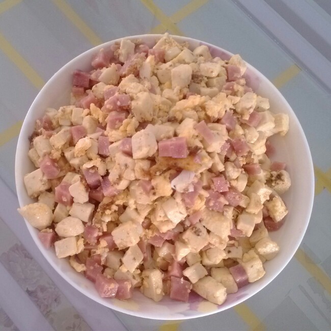 蛋包豆腐丁