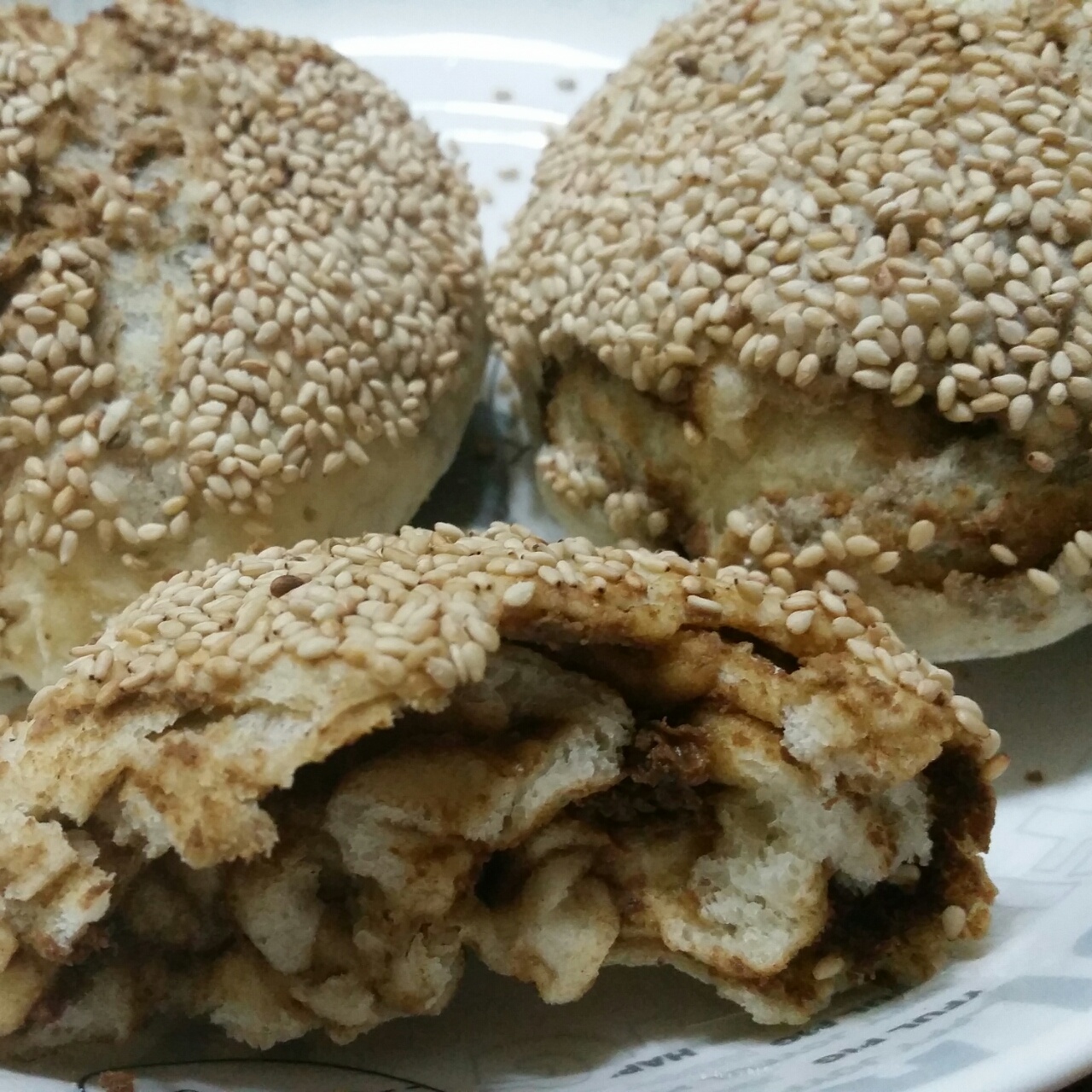 堂妈教你做麻酱烧饼