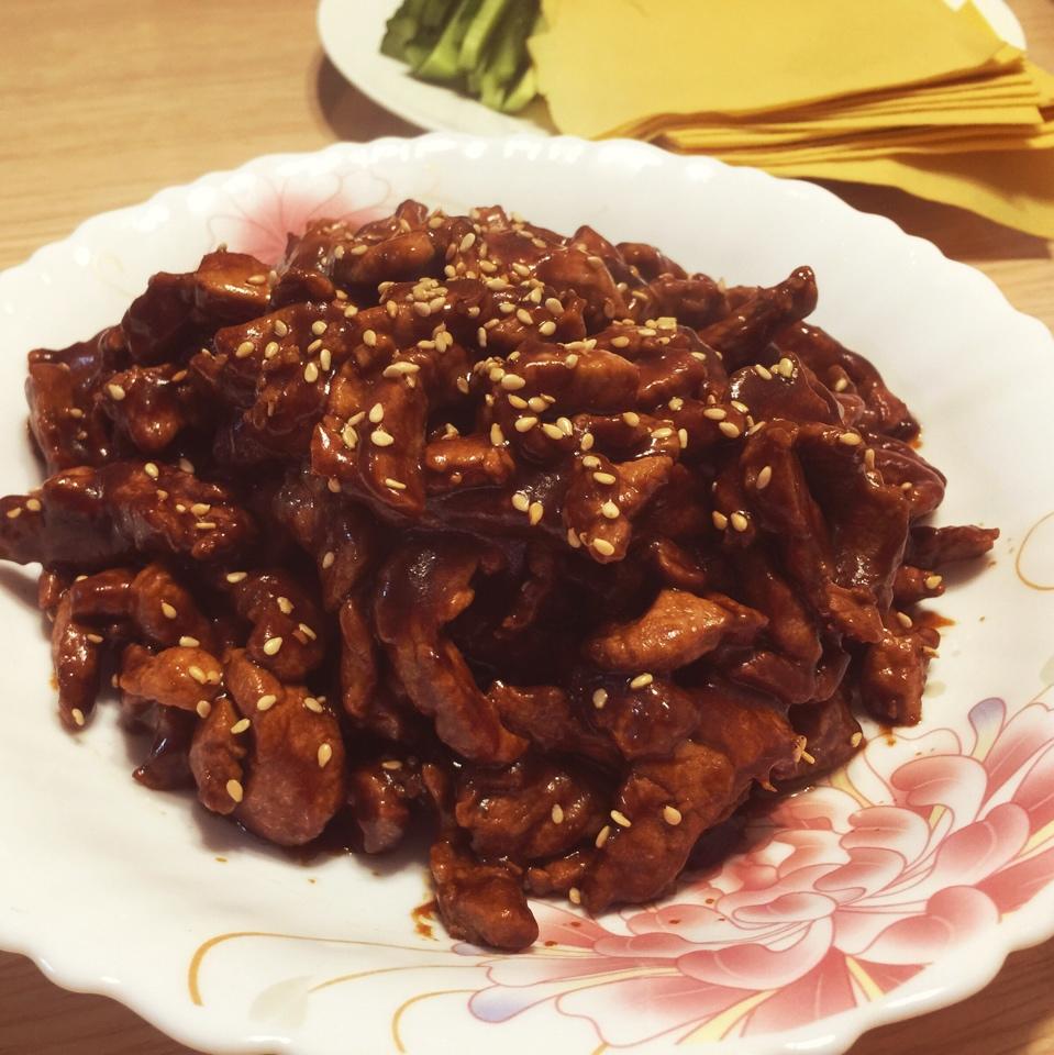 京酱肉丝