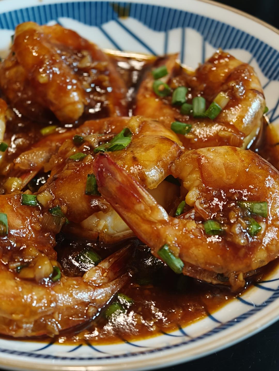 家庭版油焖大虾