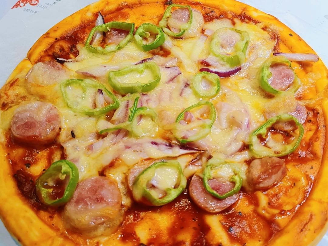 儿子说比BSK好吃的披萨（含披萨酱、饼底做法）