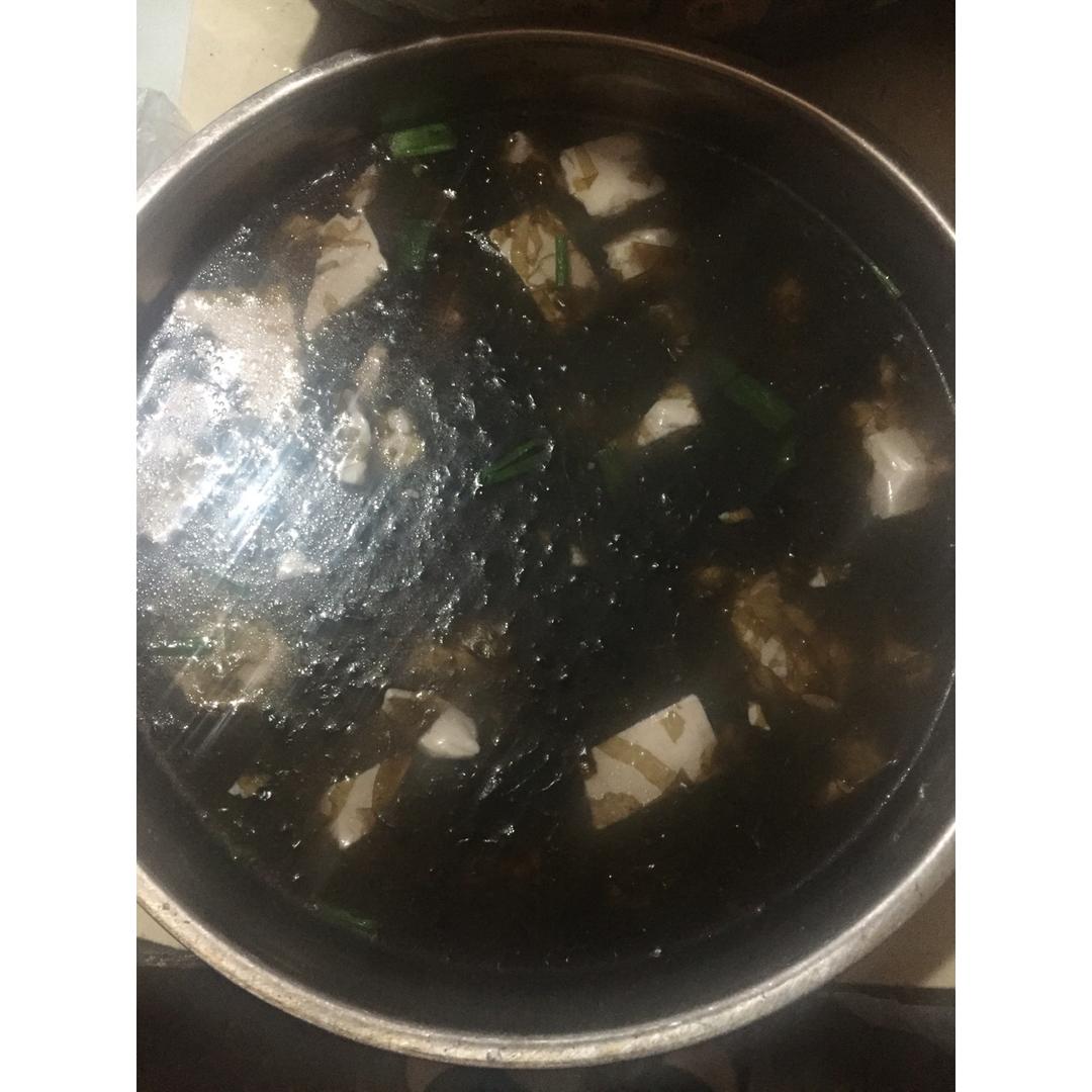 紫菜豆腐汤
