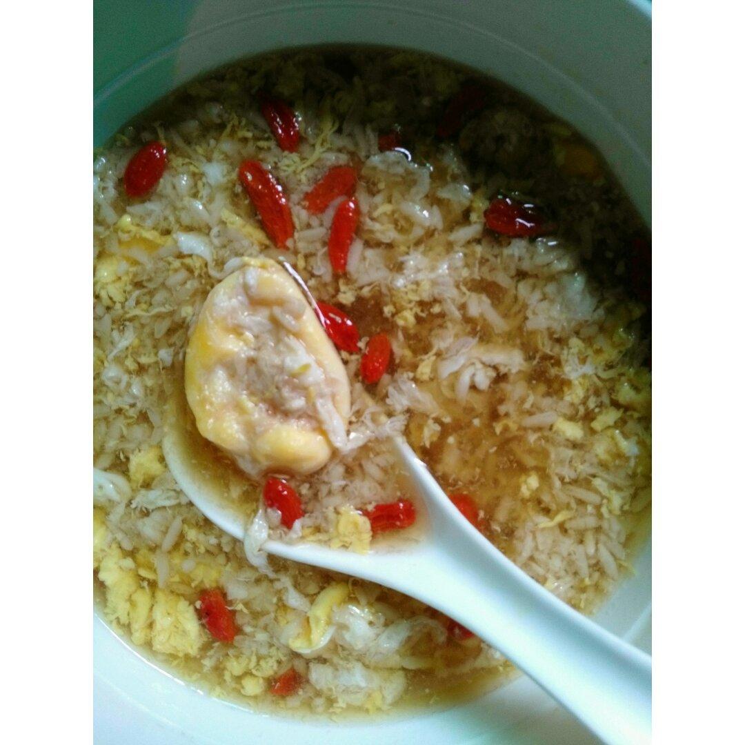 红糖枸杞甜酒煮蛋