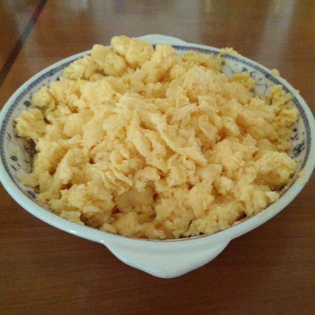 美式炒蛋 scrambled eggs