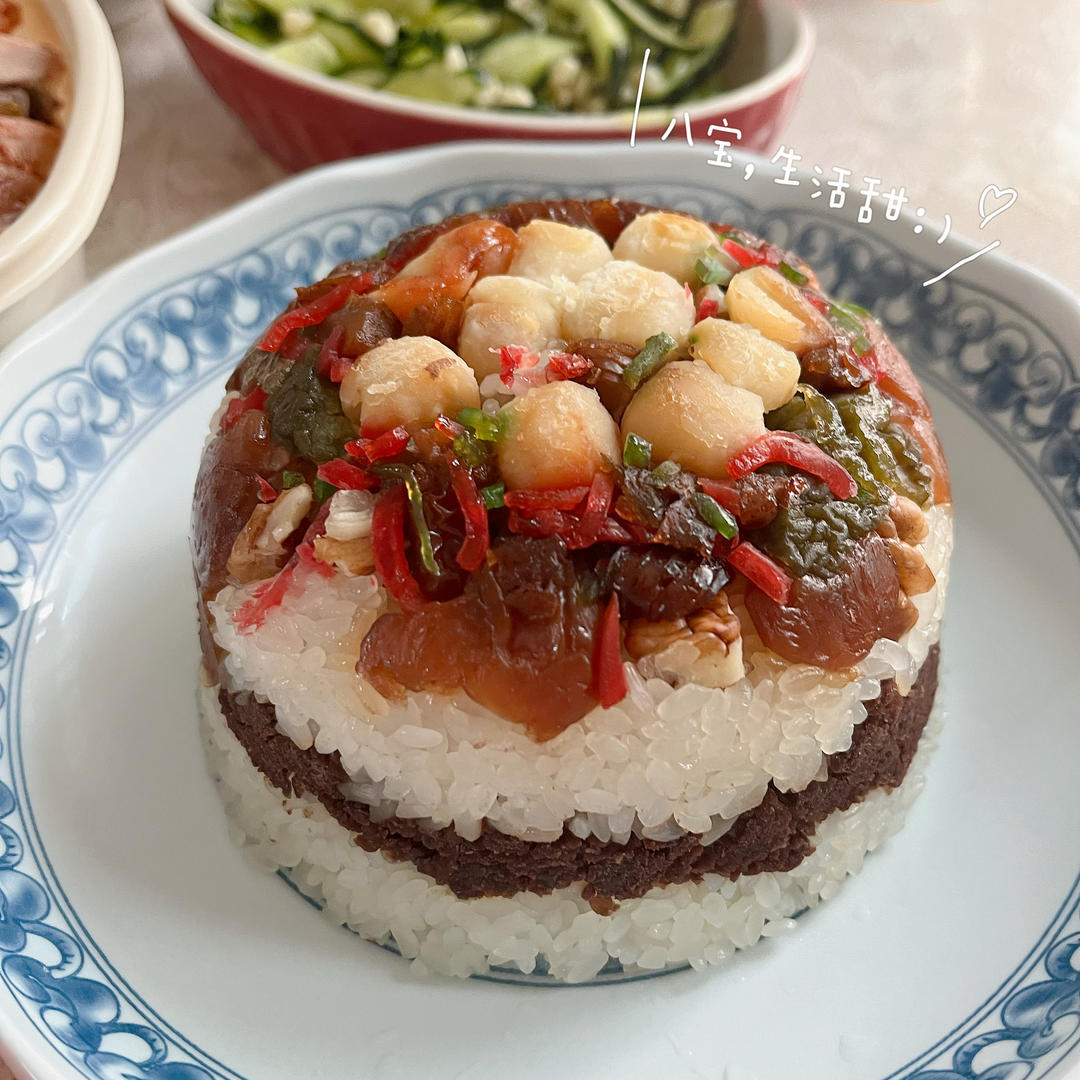 上海老味道的猪油八宝饭