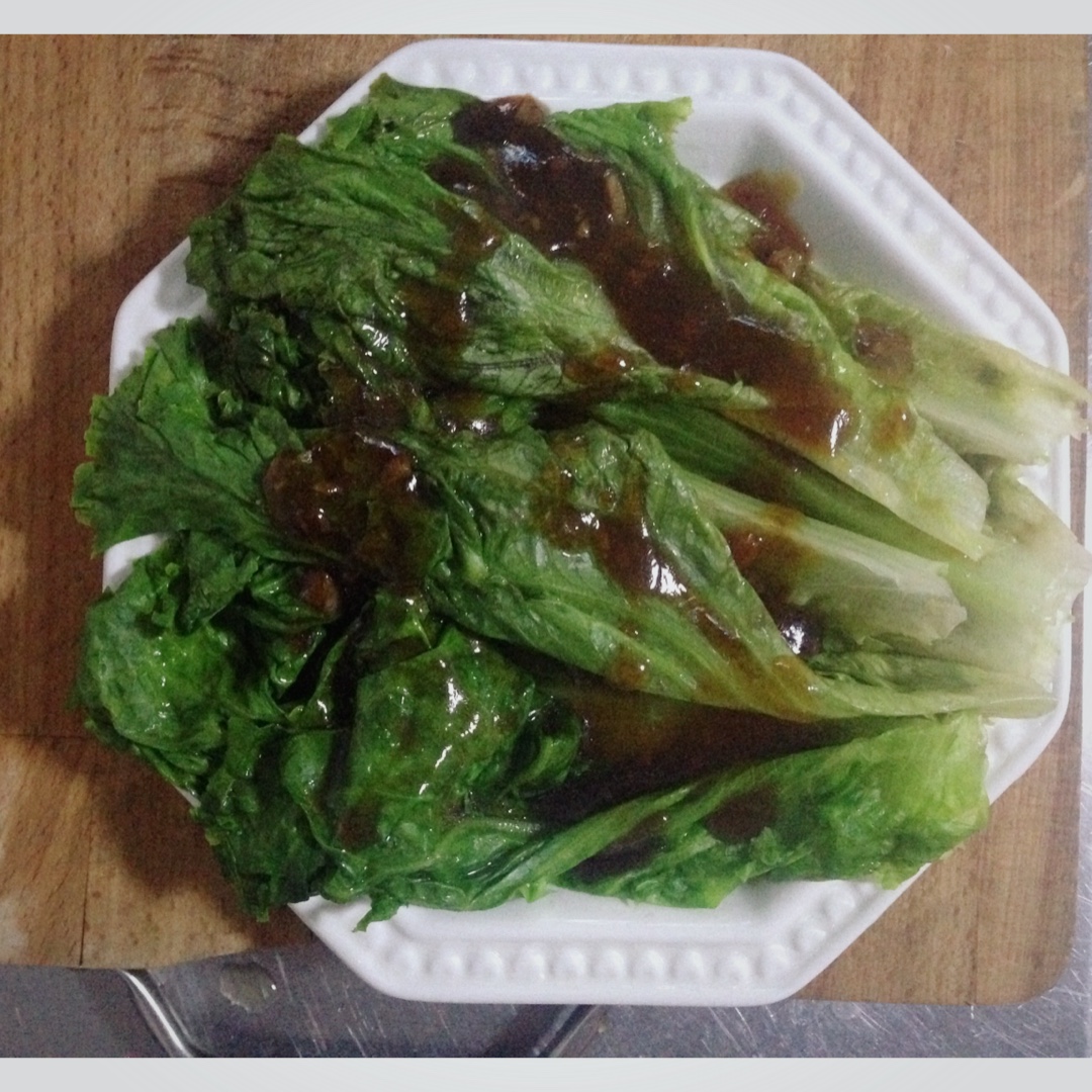 家常菜 蚝油生菜