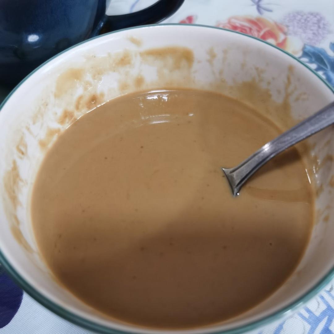 万能麻酱蘸料，好吃到停不下来。吉祥馄饨的麻酱蘸料。