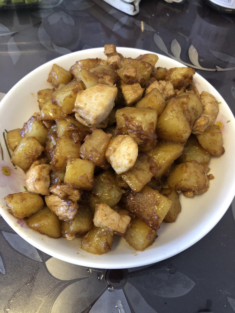 一道怎么做都好吃的干煎土豆鸡丁（红烧，咖喱，椒盐，孜然）