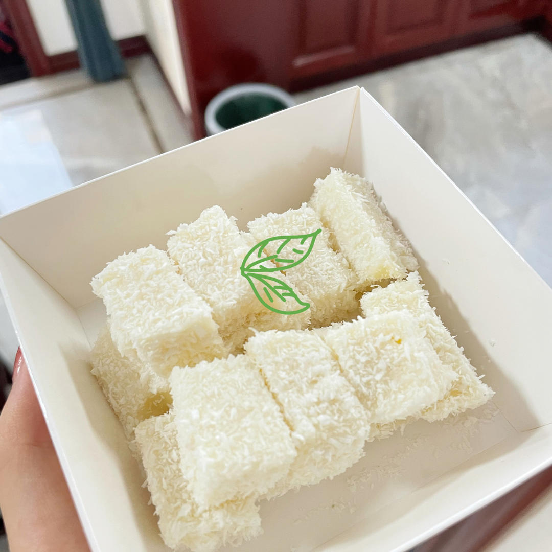 完胜85‘C的牛奶椰蓉小方