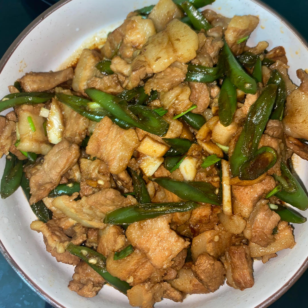 农家小炒肉【记忆中勾魂的油汤】