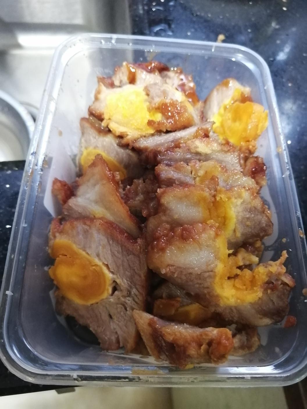 电饭锅系列—咸蛋黄叉烧