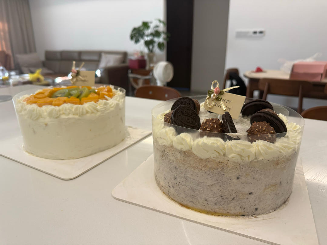 私房烘焙｜奥利奥淋面生日蛋糕