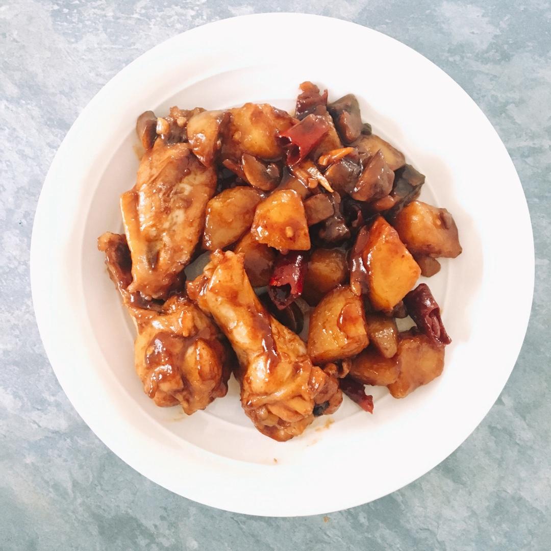 土豆炖鸡翅（快手零失败）