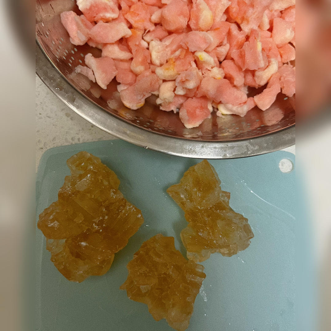 红心柚子皮糖-口感好颜值高，过年待客人人夸