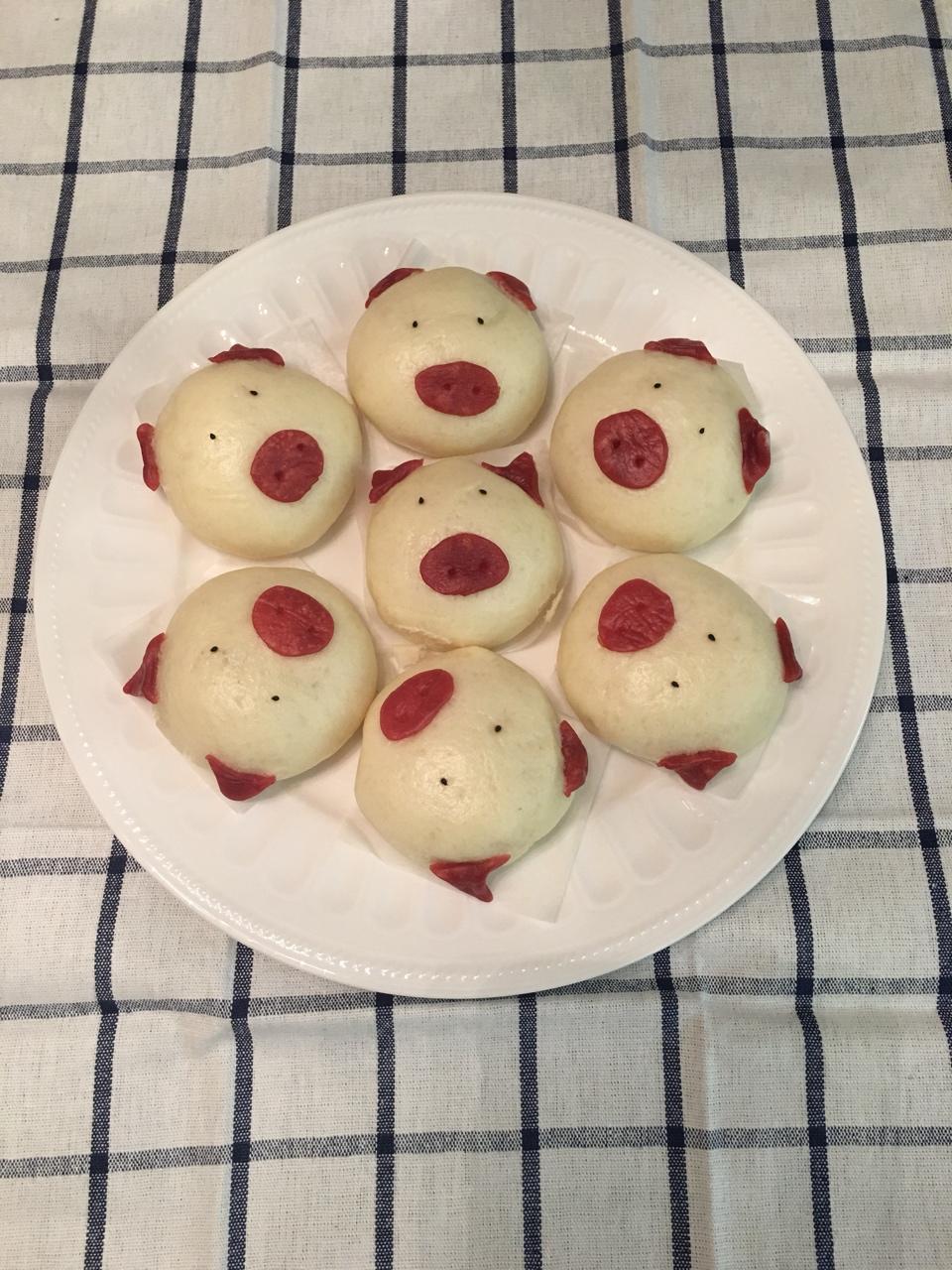 奶黄包（皮料制作）