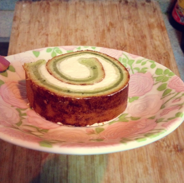抹茶蛋糕卷