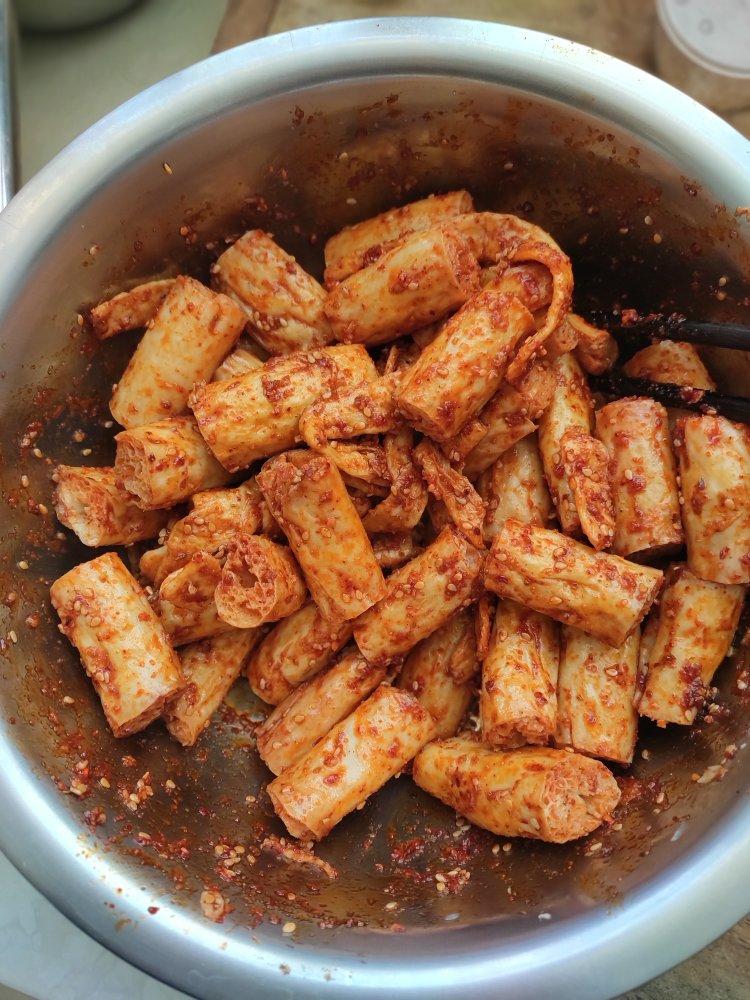 自制辣条（豆肠）