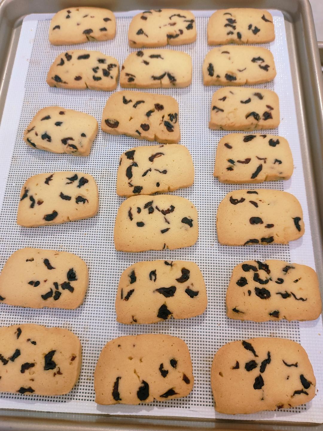 蔓越莓饼干 新手也不怕