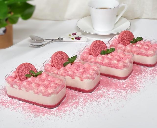 樱花🌸奥利奥酸奶慕斯蛋糕🍰的做法