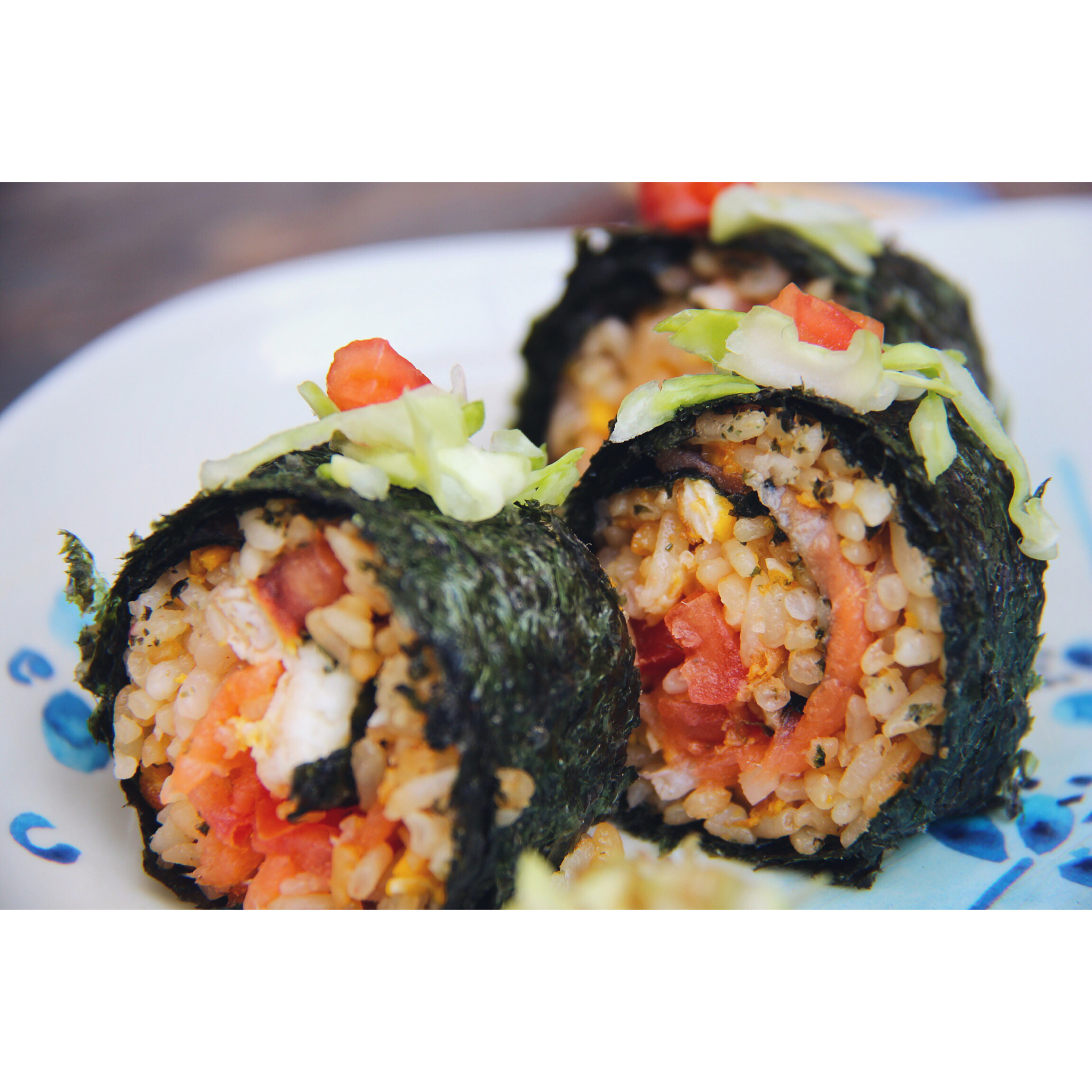蛋炒饭紫菜卷