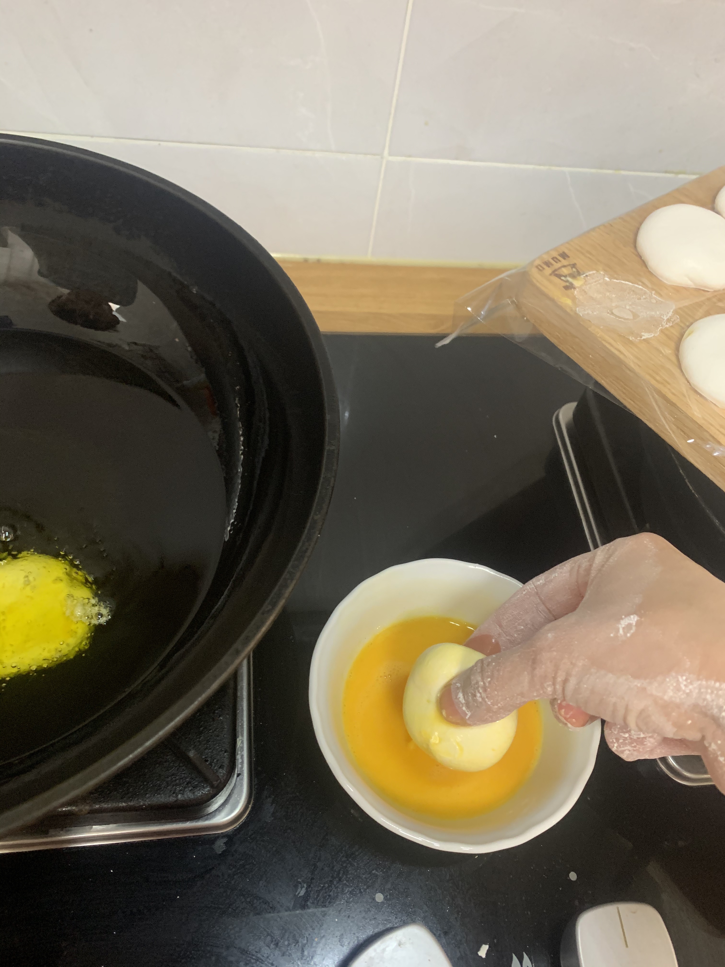 蛋酥红糖粑粑的做法 步骤5