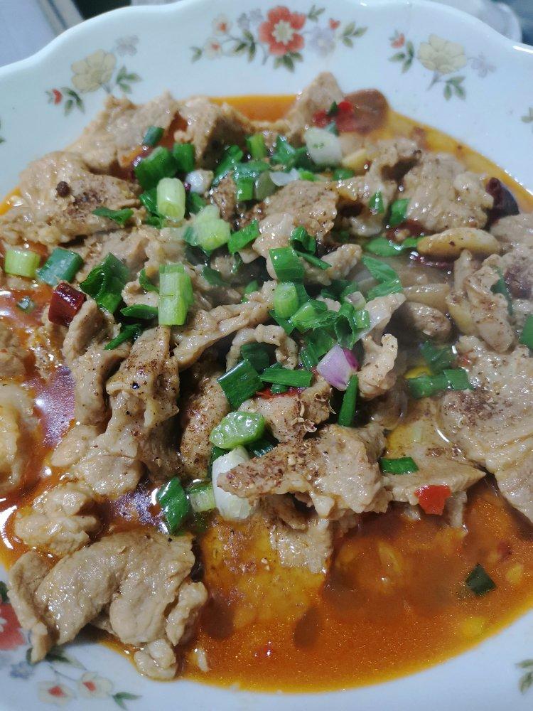 快手下饭的水煮肉片