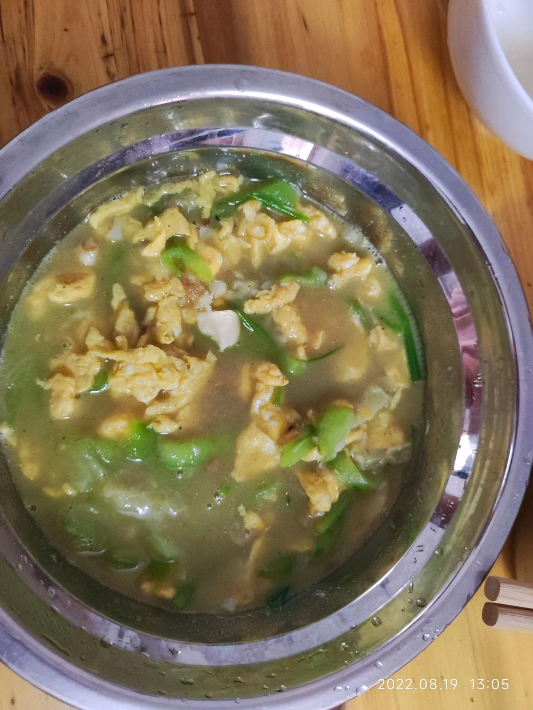 丝瓜鸡蛋汤