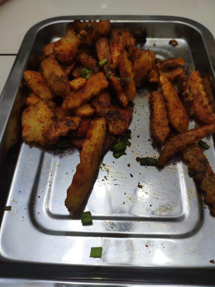 香辣小土豆块&香脆小土豆块
