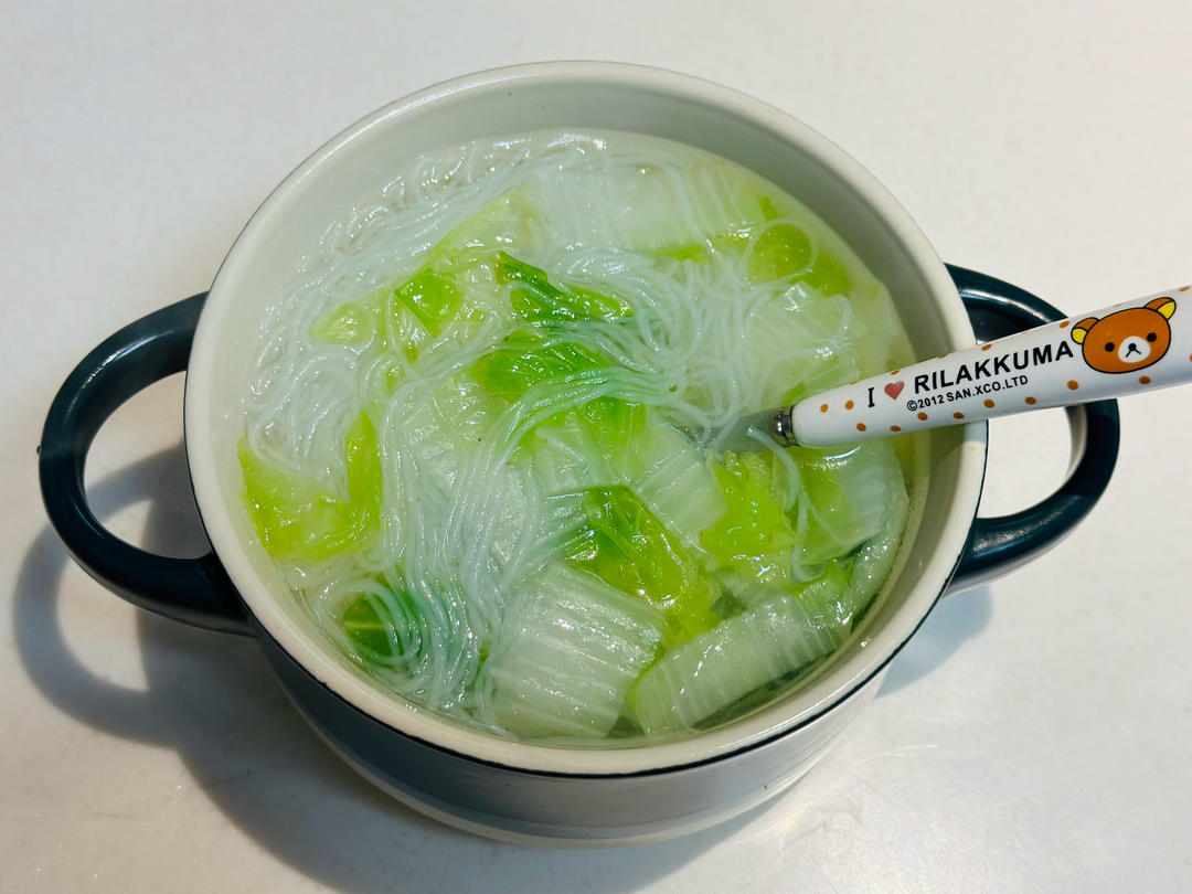 白菜粉丝汤