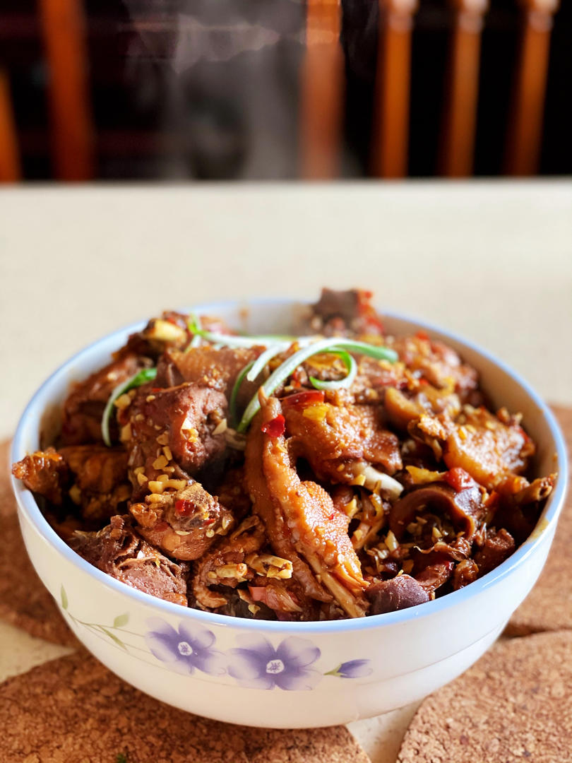 不一样的味道😋自创“泡椒鸡”