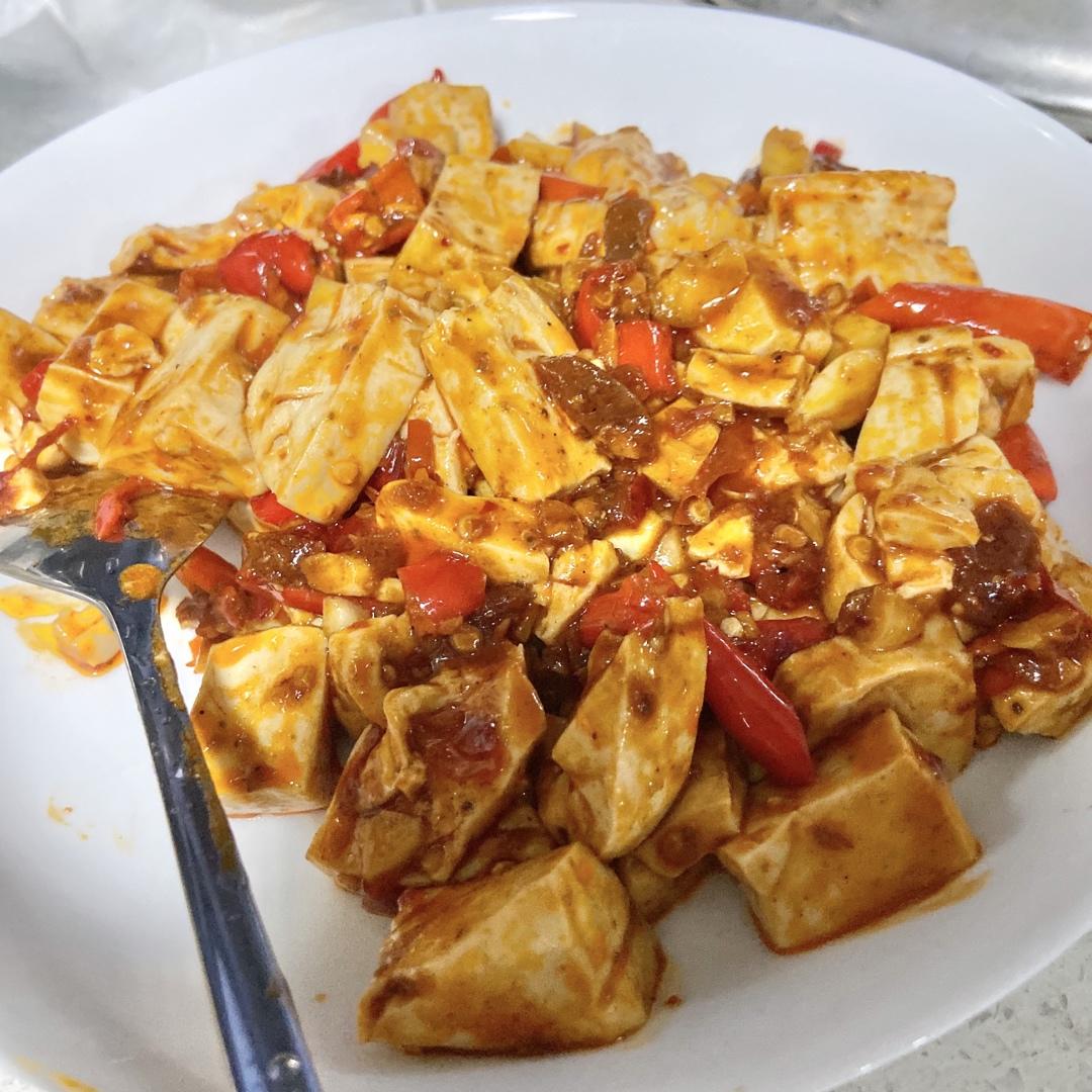 简单易学的下饭菜麻婆豆腐（素版）