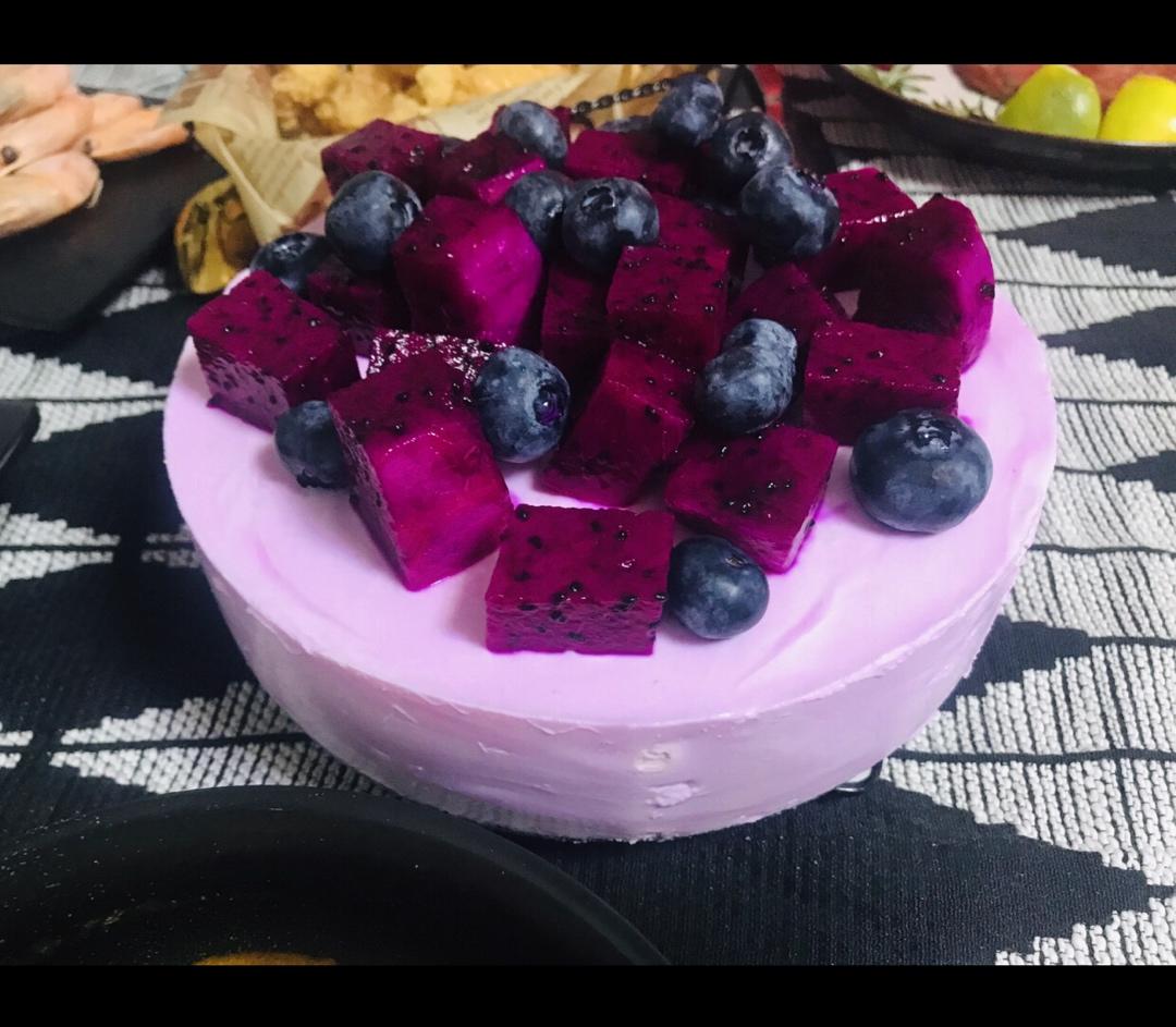 火龙果酸奶慕斯