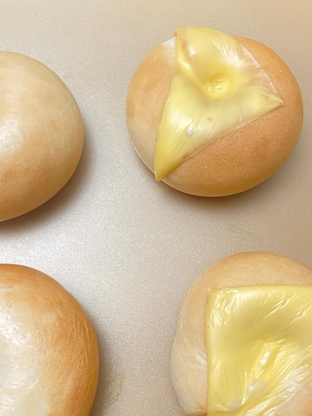 🥯芝士咖喱鸡肉贝果｜钻石裂纹