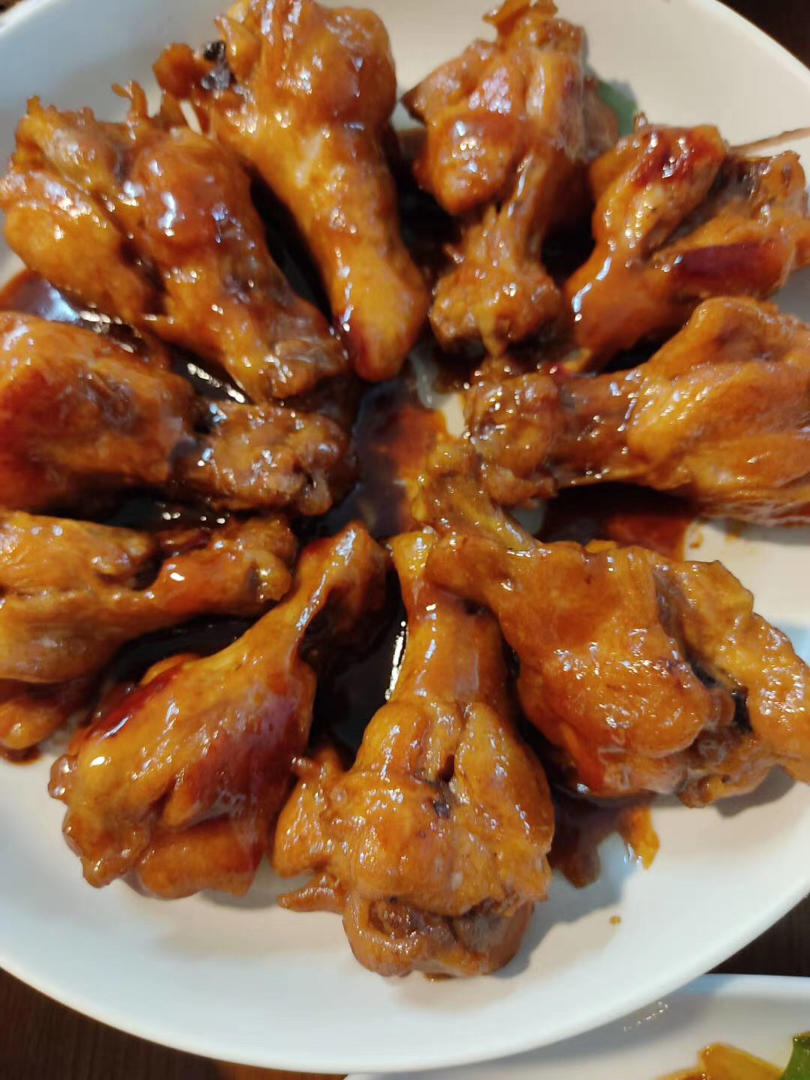 学做菜的媛妈妈做的科罗娜蜜汁小鸡腿